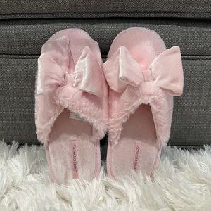 Victoria Secret Pink Slippers - Size Large